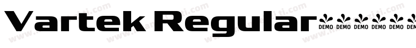 Vartek Regular字体转换